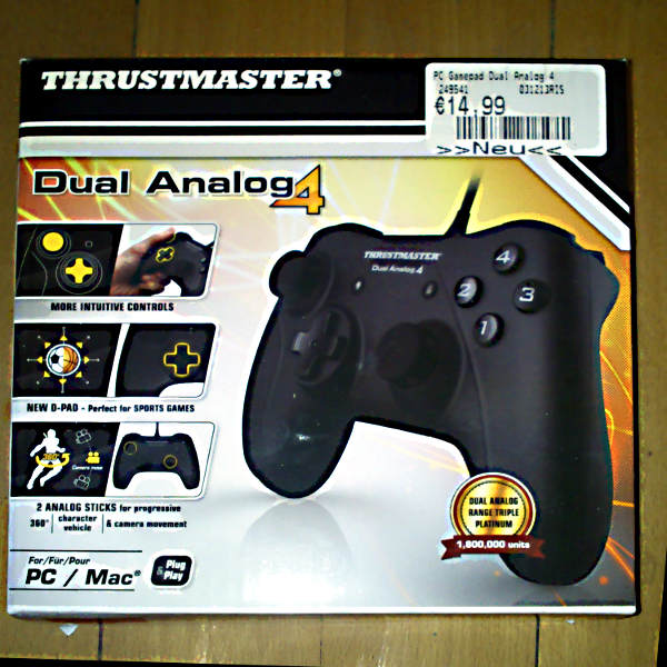 Thrustmaster Dual Analog 4 package picture 1