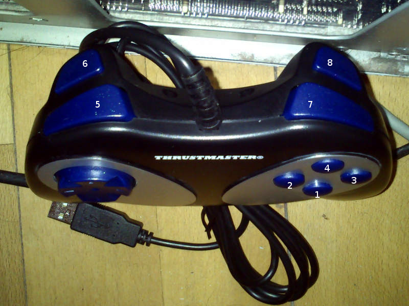 Thrustmaster back view