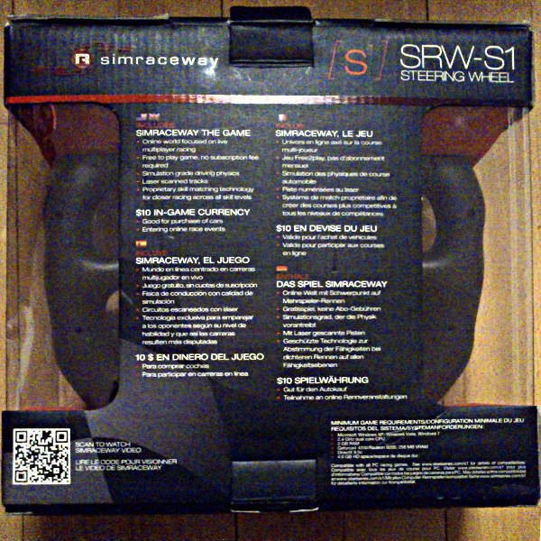 SRW-S1 Steering Wheel package picture 2