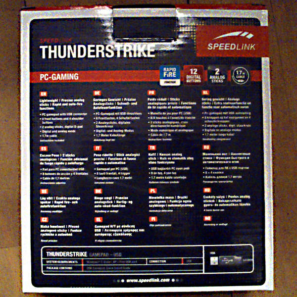 Speedlink Thunderstrike package picture 2
